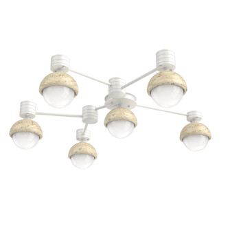 Hub & Spoke - Cabochon - Round - 6pc (1289|SMB0093-H6-WI-WL-L3-TR)