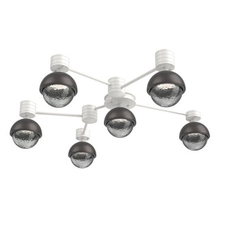 Hub & Spoke - Cabochon - Round - 6pc (1289|SMB0093-H6-WI-S-L1-GP)