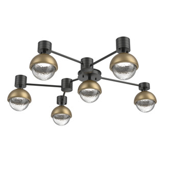 Hub & Spoke - Cabochon - Round - 6pc (1289|SMB0093-H6-MB-C-L3-GB)