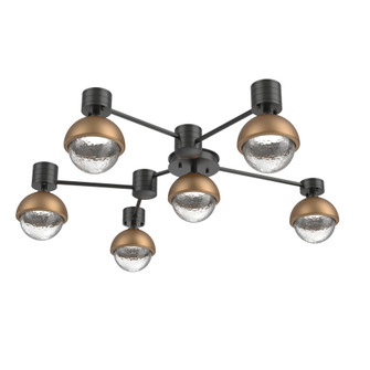 Hub & Spoke - Cabochon - Round - 6pc (1289|SMB0093-H6-MB-C-L1-NB)