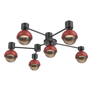 Hub & Spoke - Cabochon - Round - 6pc (1289|SMB0093-H6-MB-B-L1-RE)