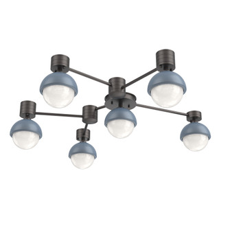 Hub & Spoke - Cabochon - Round - 6pc (1289|SMB0093-H6-GP-WL-L3-BU)