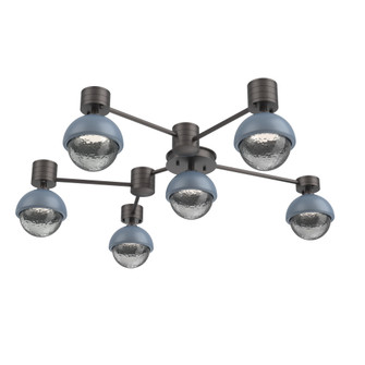 Hub & Spoke - Cabochon - Round - 6pc (1289|SMB0093-H6-GP-S-L3-BU)