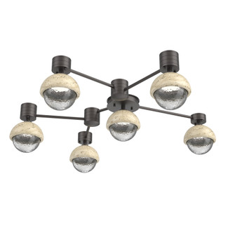 Hub & Spoke - Cabochon - Round - 6pc (1289|SMB0093-H6-GP-C-L3-TR)