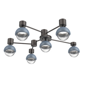 Hub & Spoke - Cabochon - Round - 6pc (1289|SMB0093-H6-GP-C-L3-BU)