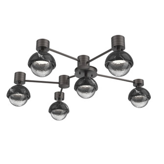 Hub & Spoke - Cabochon - Round - 6pc (1289|SMB0093-H6-GP-C-L3-BM)