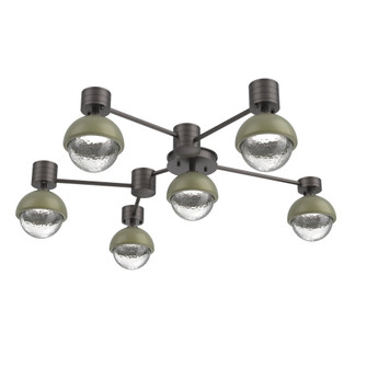 Hub & Spoke - Cabochon - Round - 6pc (1289|SMB0093-H6-GP-C-L1-GE)