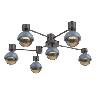 Hub & Spoke - Cabochon - Round - 6pc (1289|SMB0093-H6-GP-B-L1-BU)