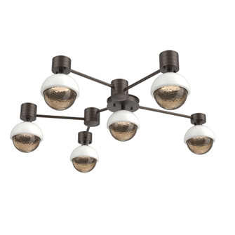 Hub & Spoke - Cabochon - Round - 6pc (1289|SMB0093-H6-FB-B-L1-WI)