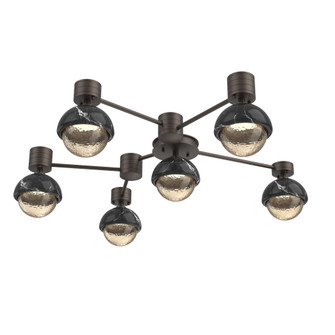 Hub & Spoke - Cabochon - Round - 6pc (1289|SMB0093-H6-FB-A-L3-BM)
