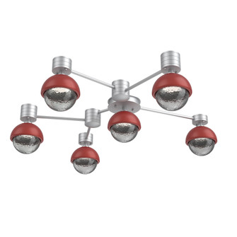 Hub & Spoke - Cabochon - Round - 6pc (1289|SMB0093-H6-CS-S-L3-RE)