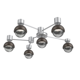 Hub & Spoke - Cabochon - Round - 6pc (1289|SMB0093-H6-CS-S-L1-FB)