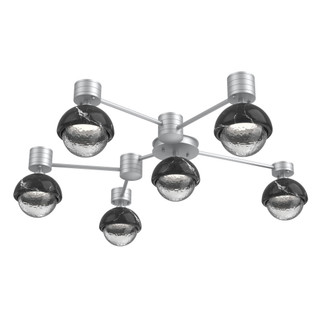 Hub & Spoke - Cabochon - Round - 6pc (1289|SMB0093-H6-CS-C-L3-BM)