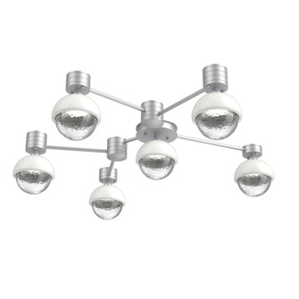 Hub & Spoke - Cabochon - Round - 6pc (1289|SMB0093-H6-CS-C-L1-WI)