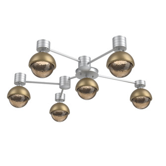 Hub & Spoke - Cabochon - Round - 6pc (1289|SMB0093-H6-CS-B-L1-GB)