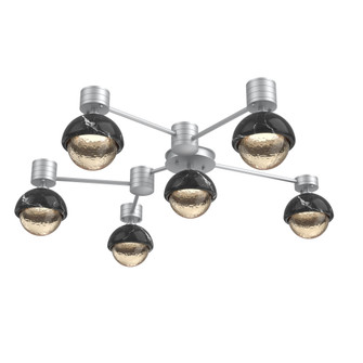 Hub & Spoke - Cabochon - Round - 6pc (1289|SMB0093-H6-CS-A-L3-BM)