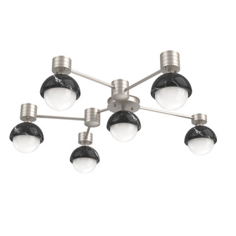 Hub & Spoke - Cabochon - Round - 6pc (1289|SMB0093-H6-BS-WL-L3-BM)