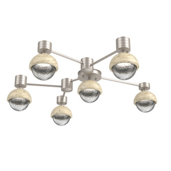 Hub & Spoke - Cabochon - Round - 6pc (1289|SMB0093-H6-BS-C-L3-TR)