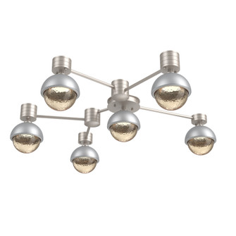 Hub & Spoke - Cabochon - Round - 6pc (1289|SMB0093-H6-BS-A-L3-CS)