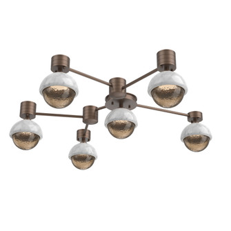 Hub & Spoke - Cabochon - Round - 6pc (1289|SMB0093-H6-BB-B-L3-WM)