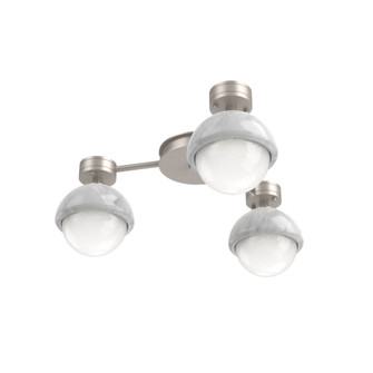 Cabochon Flush Mount Wall Sconce Beige Silver (1289|SMB0093-H3-BS-WL-L3-WM)