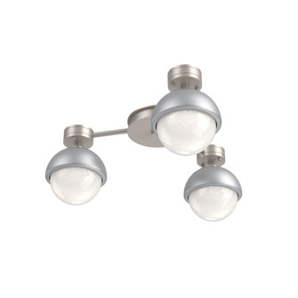 Cabochon Flush Mount Wall Sconce Beige Silver (1289|SMB0093-H3-BS-WL-L3-CS)