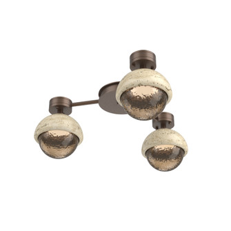 Hub & Spoke - Cabochon - 3pc (1289|SMB0093-H3-BB-B-L1-TR)
