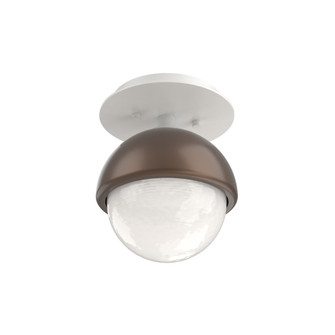 Single Glass Sconce & Flush Mount - Cabochon (1289|SMB0093-01-WI-WL-L3-BB)