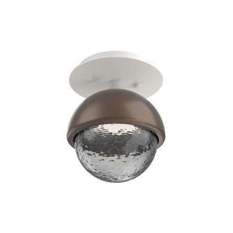 Single Glass Sconce & Flush Mount - Cabochon (1289|SMB0093-01-WI-S-L3-BB)