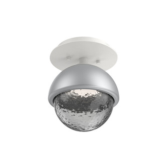 Single Glass Sconce & Flush Mount - Cabochon (1289|SMB0093-01-WI-S-L1-CS)