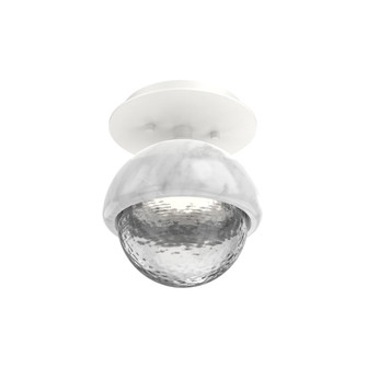 Single Glass Sconce & Flush Mount - Cabochon (1289|SMB0093-01-WI-C-L1-WM)
