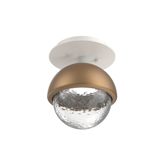 Single Glass Sconce & Flush Mount - Cabochon (1289|SMB0093-01-WI-C-L1-NB)