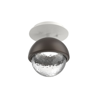 Single Glass Sconce & Flush Mount - Cabochon (1289|SMB0093-01-WI-C-L1-FB)