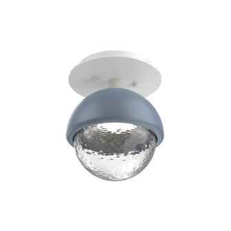 Single Glass Sconce & Flush Mount - Cabochon (1289|SMB0093-01-WI-C-L1-BU)