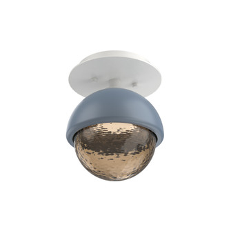 Single Glass Sconce & Flush Mount - Cabochon (1289|SMB0093-01-WI-B-L3-BU)