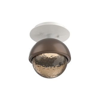 Single Glass Sconce & Flush Mount - Cabochon (1289|SMB0093-01-WI-B-L1-BB)