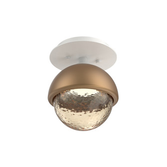 Single Glass Sconce & Flush Mount - Cabochon (1289|SMB0093-01-WI-A-L1-NB)