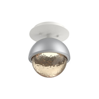 Single Glass Sconce & Flush Mount - Cabochon (1289|SMB0093-01-WI-A-L1-CS)