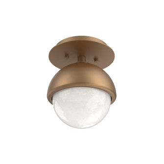 Single Glass Sconce & Flush Mount - Cabochon (1289|SMB0093-01-NB-WL-L3-MS)