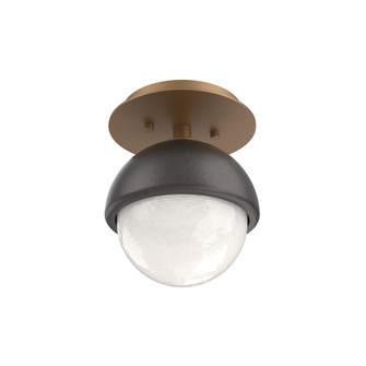 Single Glass Sconce & Flush Mount - Cabochon (1289|SMB0093-01-NB-WL-L3-GP)