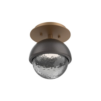 Single Glass Sconce & Flush Mount - Cabochon (1289|SMB0093-01-NB-S-L3-GP)