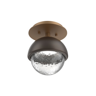 Single Glass Sconce & Flush Mount - Cabochon (1289|SMB0093-01-NB-C-L3-FB)