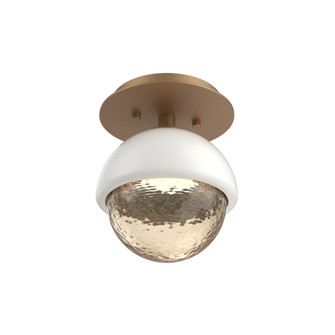 Single Glass Sconce & Flush Mount - Cabochon (1289|SMB0093-01-NB-A-L3-WI)