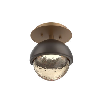 Single Glass Sconce & Flush Mount - Cabochon (1289|SMB0093-01-NB-A-L3-FB)