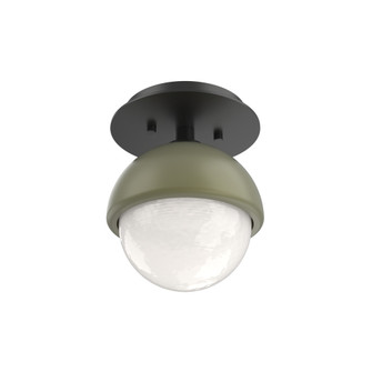 Single Glass Sconce & Flush Mount - Cabochon (1289|SMB0093-01-MB-WL-L3-GE)