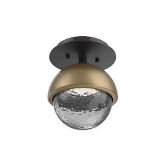 Single Glass Sconce & Flush Mount - Cabochon (1289|SMB0093-01-MB-S-L1-GB)