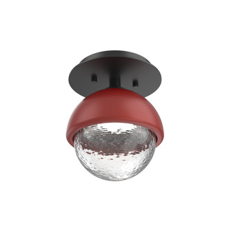 Single Glass Sconce & Flush Mount - Cabochon (1289|SMB0093-01-MB-C-L3-RE)