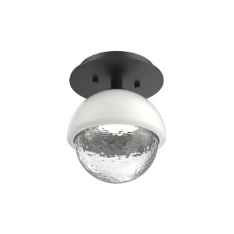 Single Glass Sconce & Flush Mount - Cabochon (1289|SMB0093-01-MB-C-L1-WI)