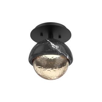 Single Glass Sconce & Flush Mount - Cabochon (1289|SMB0093-01-MB-A-L3-BM)