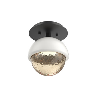 Single Glass Sconce & Flush Mount - Cabochon (1289|SMB0093-01-MB-A-L1-WI)